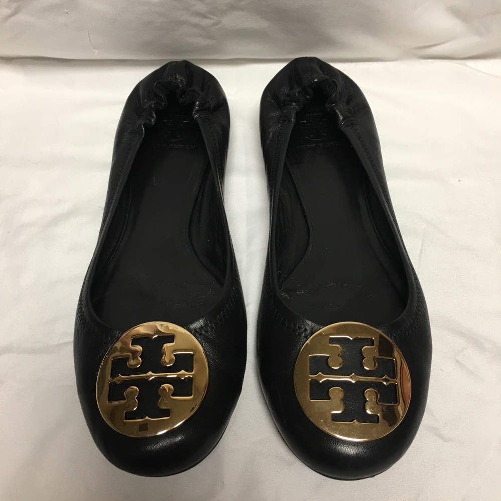 Tory Burch Reva flats. Gently worn.